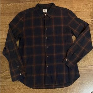 Plaid Long sleeve woven shirt
